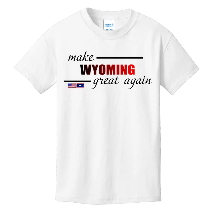 Make West Wyoming Great Again Kids T-Shirt