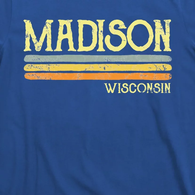 Madison Wisconsin Wi Love Gift Souvenir T-Shirt