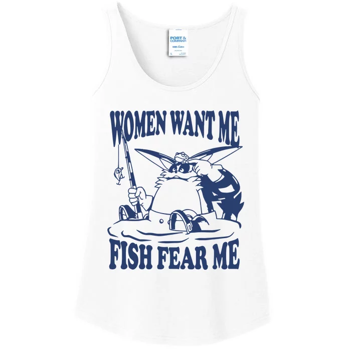 Mamono World Women Want Me Fish Fear Me Ladies Essential Tank