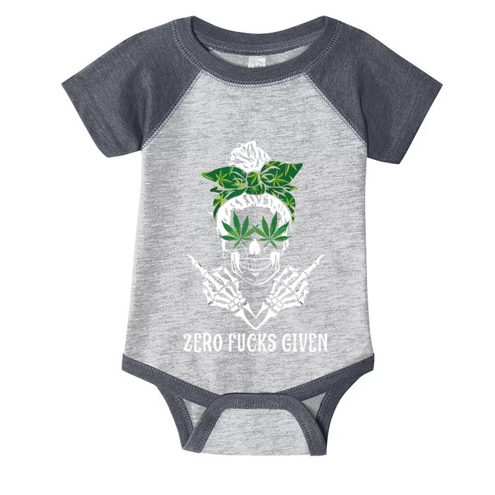 Men Women Weed Skull Cannabis Marijuana 420 THC Weed Lover Infant Baby Jersey Bodysuit