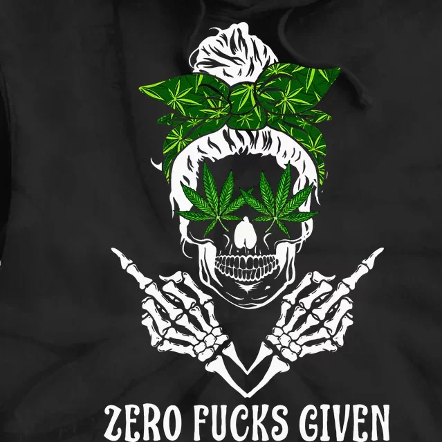 Men Women Weed Skull Cannabis Marijuana 420 THC Weed Lover Tie Dye Hoodie