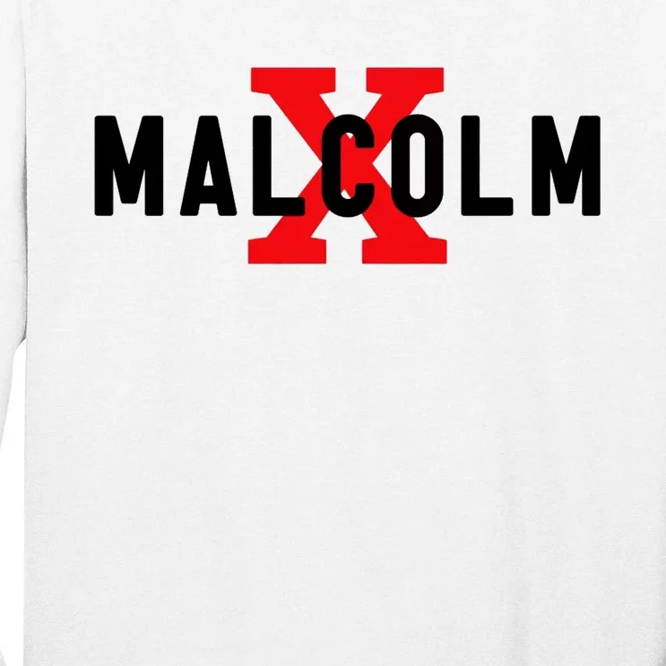 Malcolm X Civil Rights Movement America Usa Tall Long Sleeve T-Shirt