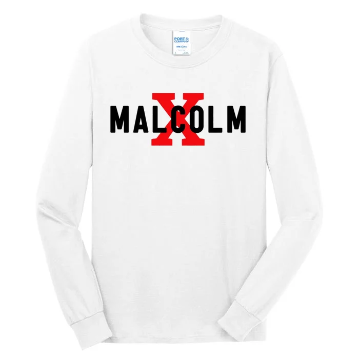 Malcolm X Civil Rights Movement America Usa Tall Long Sleeve T-Shirt