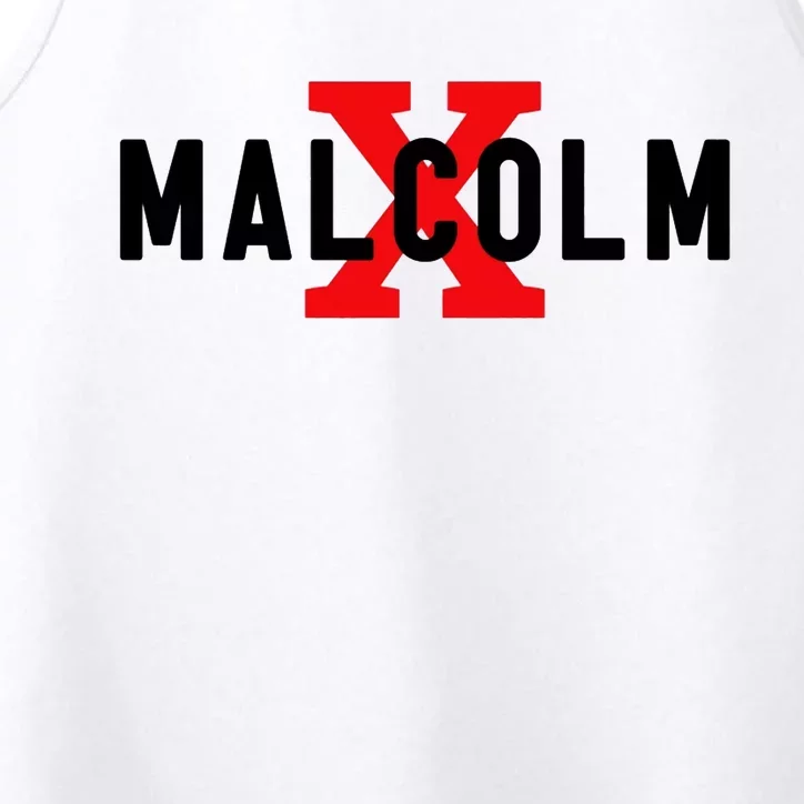 Malcolm X Civil Rights Movement America Usa Performance Tank