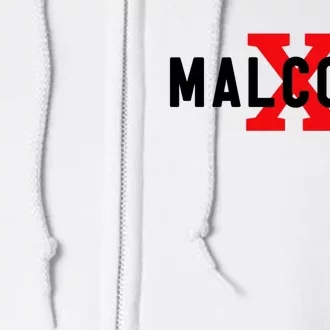 Malcolm X Civil Rights Movement America Usa Full Zip Hoodie