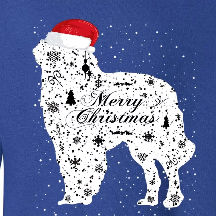 Merry Xmas Carpathian Shepherd Dog Christmas Great Gift Toddler Sweatshirt