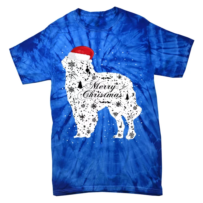 Merry Xmas Carpathian Shepherd Dog Christmas Great Gift Tie-Dye T-Shirt