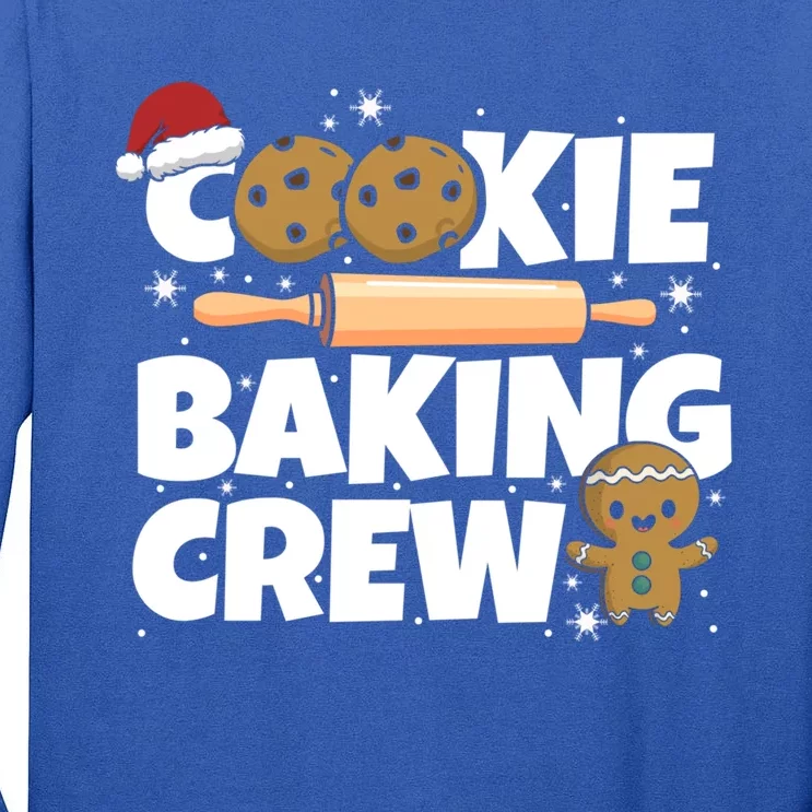 Matching Xmas Cookie Baking Family Cookie Baking Crew Great Gift Tall Long Sleeve T-Shirt