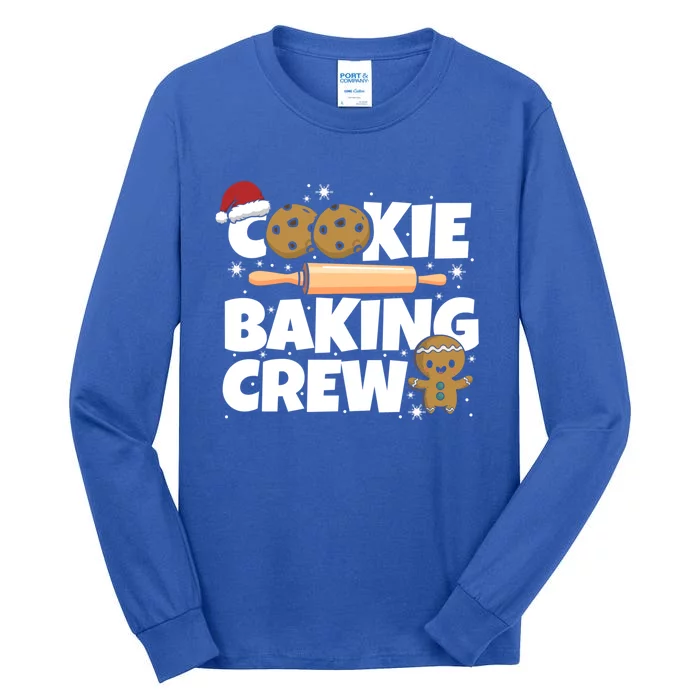 Matching Xmas Cookie Baking Family Cookie Baking Crew Great Gift Tall Long Sleeve T-Shirt