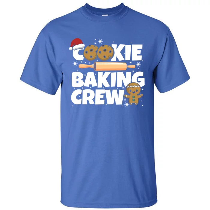 Matching Xmas Cookie Baking Family Cookie Baking Crew Gift Tall T-Shirt