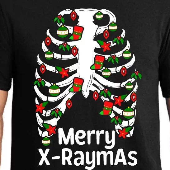 Merry Xraymas Funny Radiology Tech Present Pajama Set