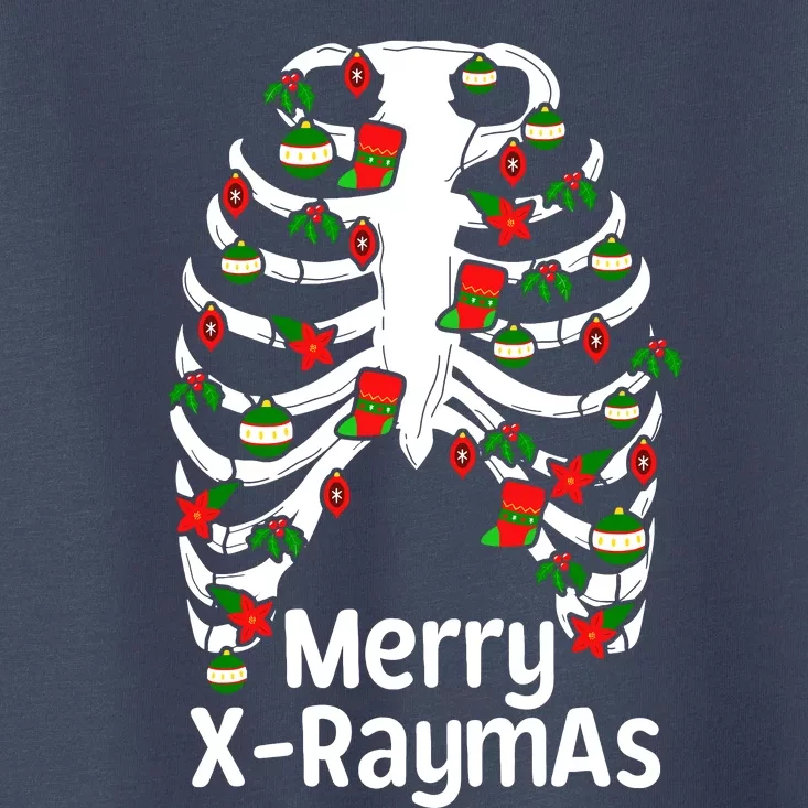 Merry Xraymas Funny Radiology Tech Present Toddler T-Shirt