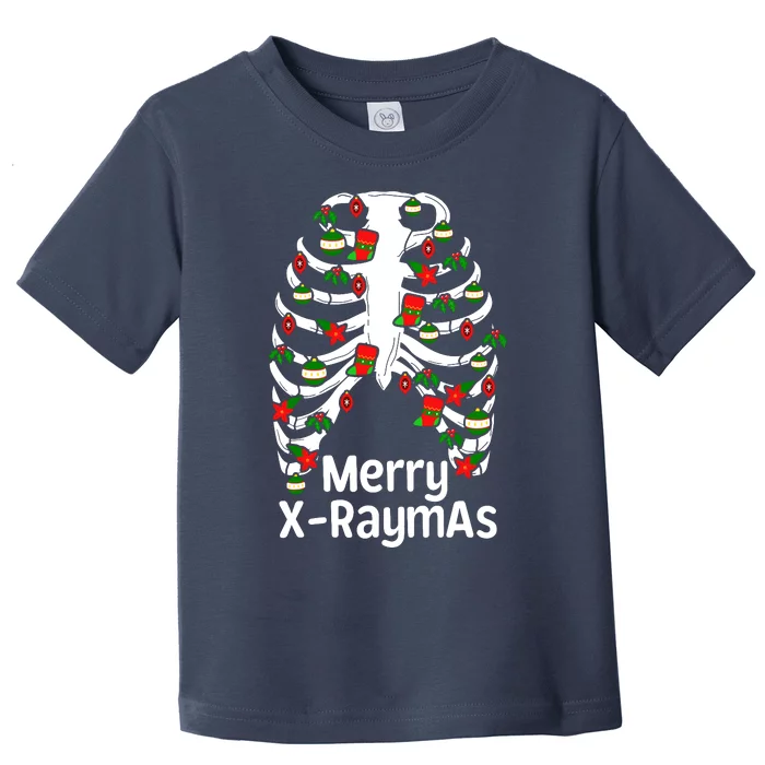 Merry Xraymas Funny Radiology Tech Present Toddler T-Shirt