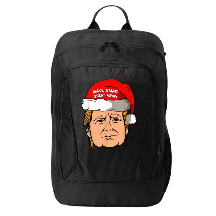 Make Xmas Great Again Trump Shirt Make Xmas Great Again Sata City Backpack