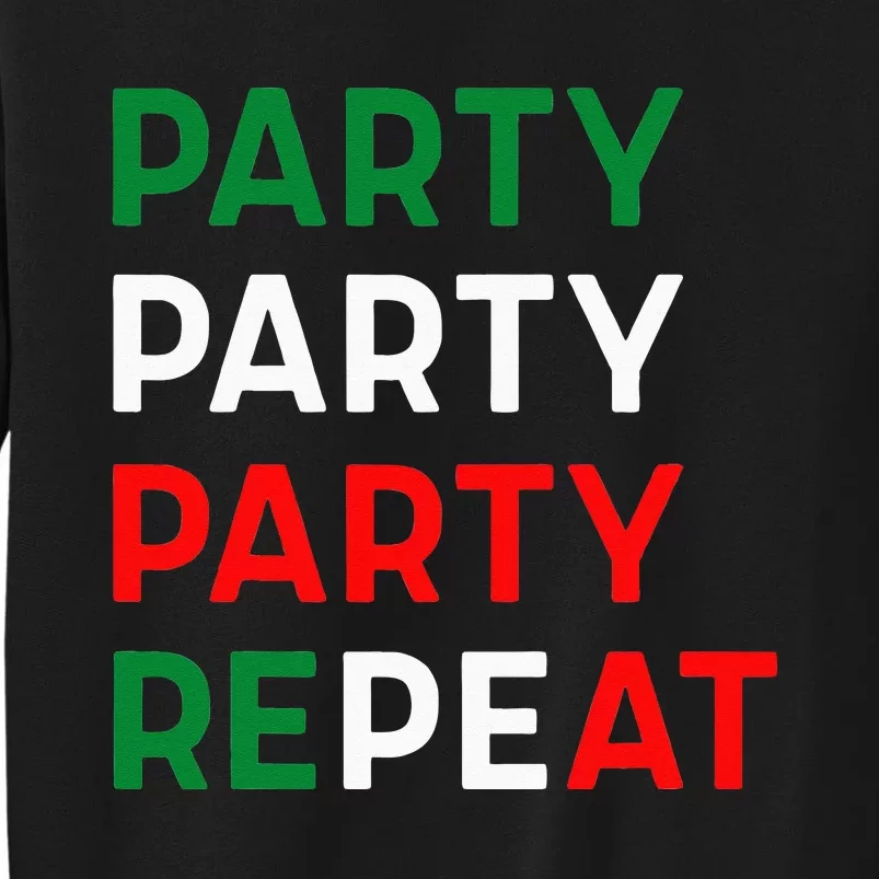 Mademark X Jersey Shore Family Vacation Party Party Party Repeat Sweatshirt