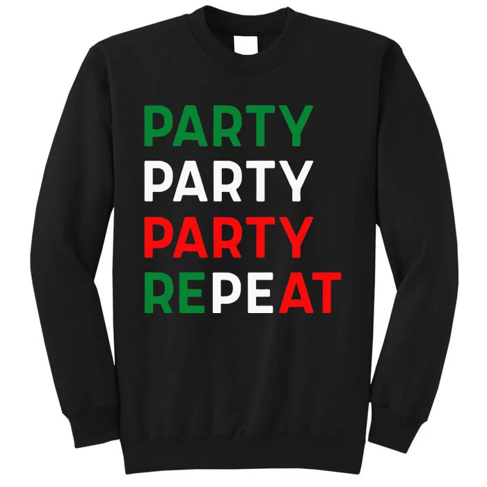 Mademark X Jersey Shore Family Vacation Party Party Party Repeat Sweatshirt