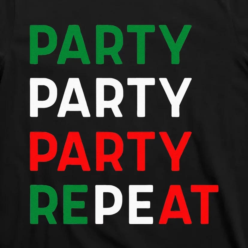 Mademark X Jersey Shore Family Vacation Party Party Party Repeat T-Shirt