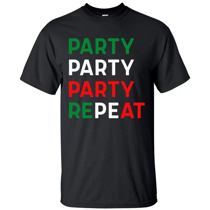 Mademark X Jersey Shore Family Vacation Party Party Party Repeat Tall T-Shirt