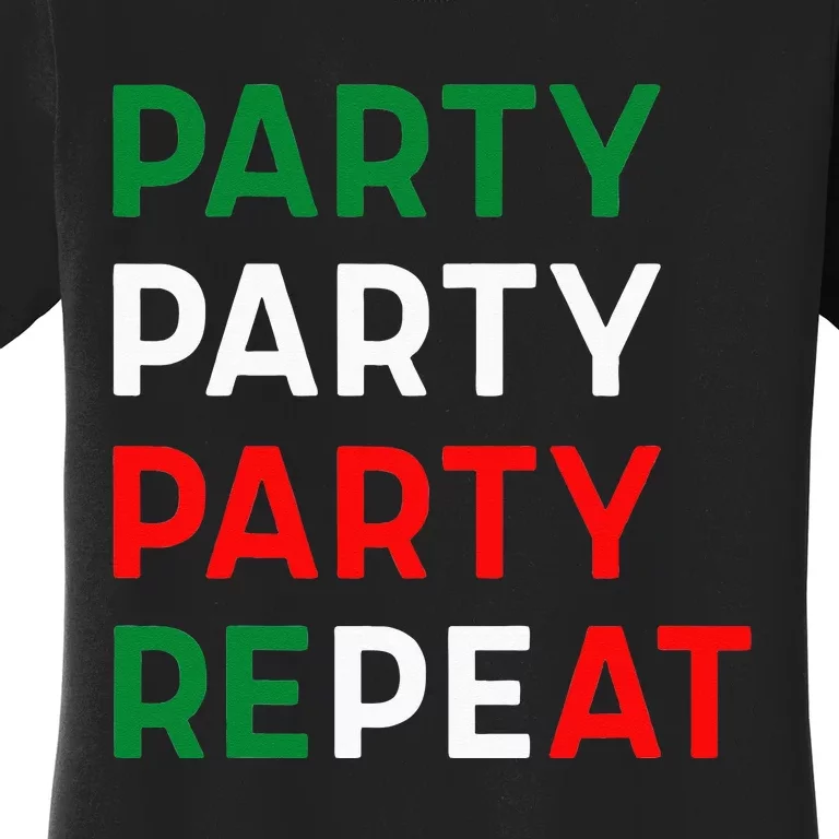 Mademark X Jersey Shore Family Vacation Party Party Party Repeat Women's T-Shirt