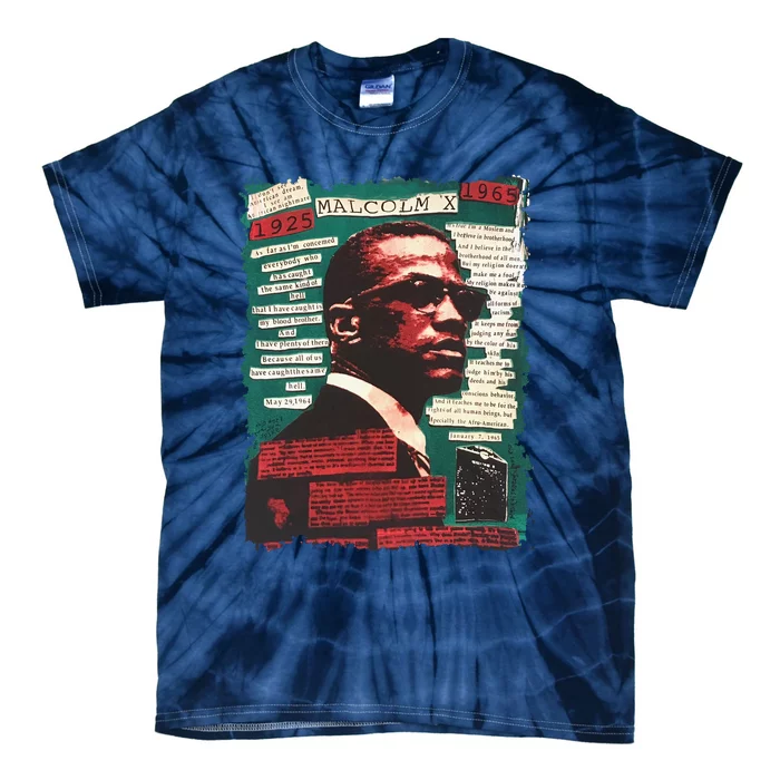 Malcolm X Lover Tie-Dye T-Shirt