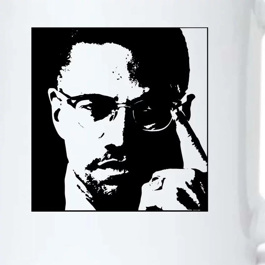 Malcolm X Black Color Changing Mug