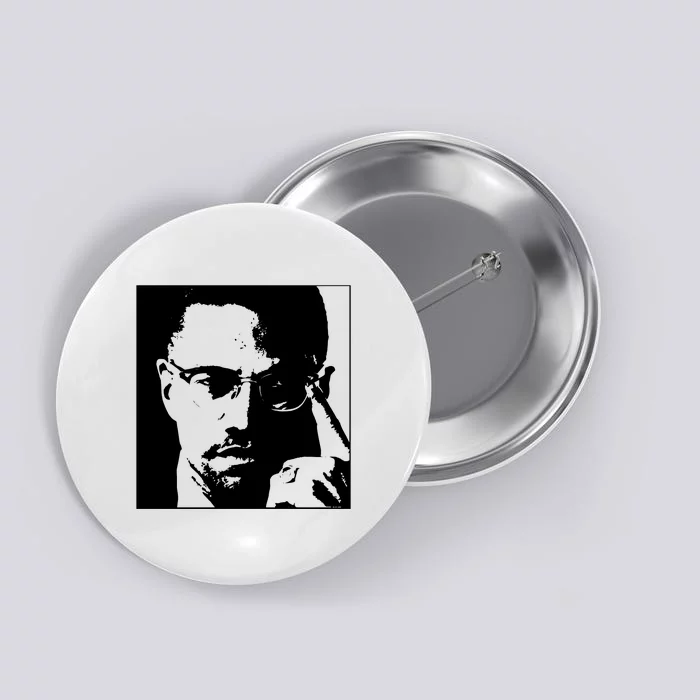 Malcolm X Button