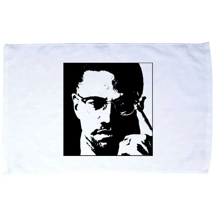 Malcolm X Microfiber Hand Towel