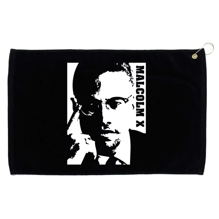 Malcolm X Grommeted Golf Towel