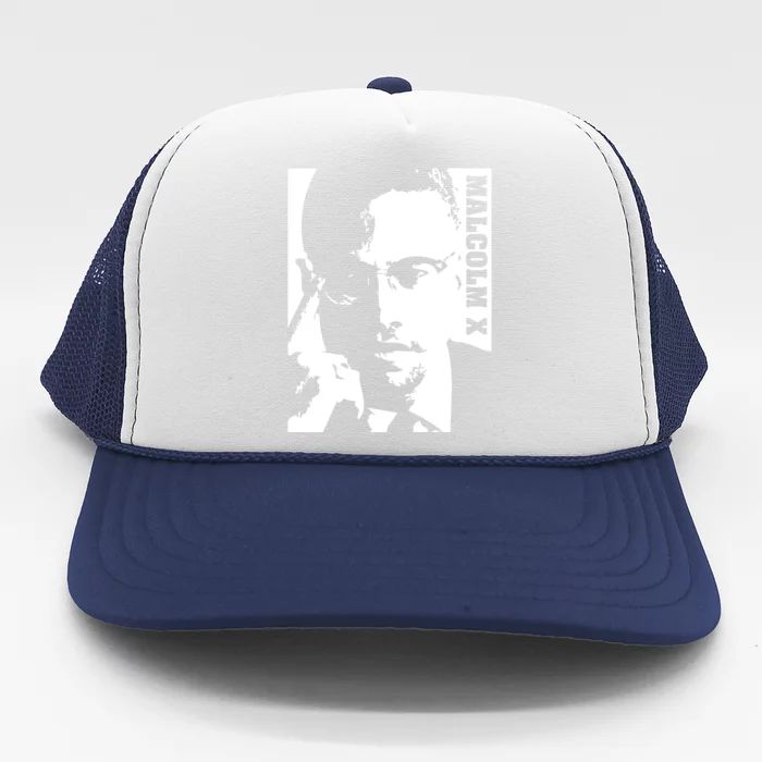 Malcolm X Trucker Hat