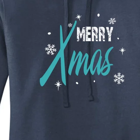 Merry Xmas | Merry Christmas Women's Pullover Hoodie