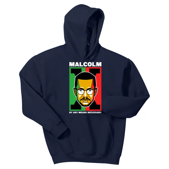 MALCOLM X NECESSARY Kids Hoodie