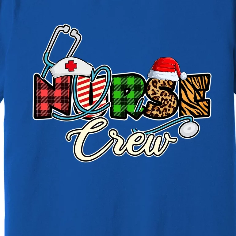 Matching Xmas Nurse Crew Gift Nursing Christmas Gift Premium T-Shirt