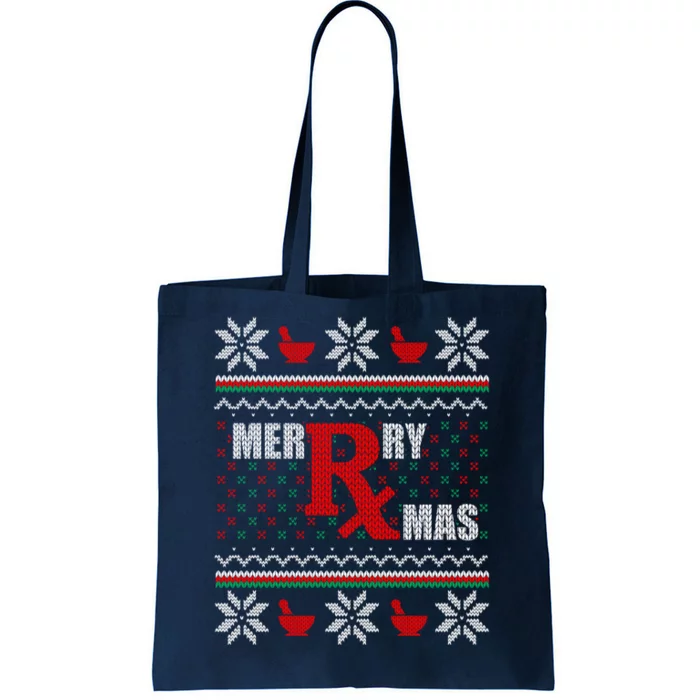 Merry Xmas Pharmacist Gift Tote Bag