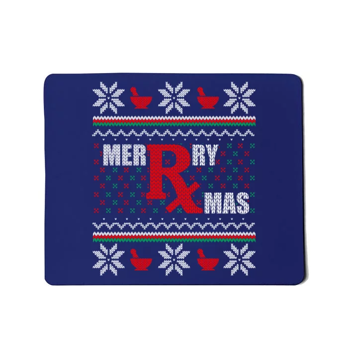 Merry Xmas Pharmacist Gift Mousepad