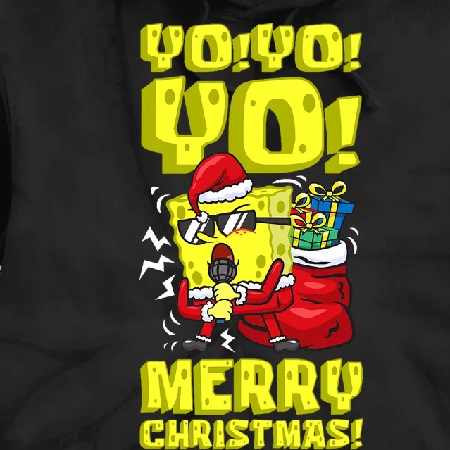 Mademark X Santa Yo Yo Yo Merry Christmas Spon Tie Dye Hoodie