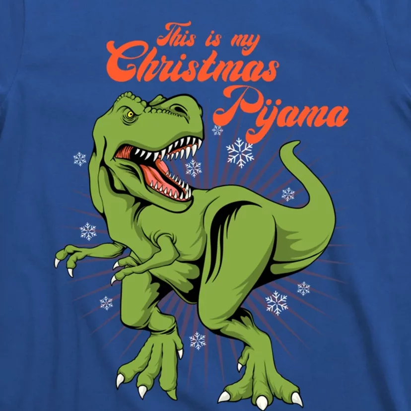 Merry Xmas Santa Claus Christmas Santa Hat Trex Dino Cool Gift T-Shirt