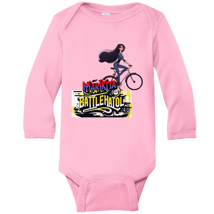 Marikita X Tikas Collection Battle Hatol Baby Long Sleeve Bodysuit