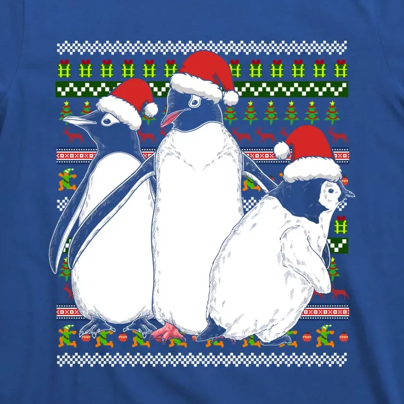 Merry Xmas Ugly Christmas Antarctica Animal Lover Penguin Meaningful Gift T-Shirt