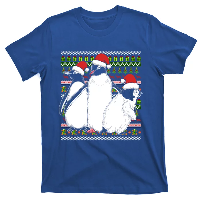 Merry Xmas Ugly Christmas Antarctica Animal Lover Penguin Meaningful Gift T-Shirt