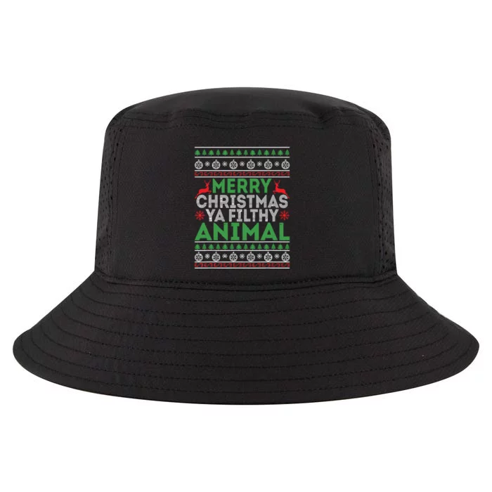 Merry Xmas Yafilthy Animal Funny Christmas Pajama Cool Comfort Performance Bucket Hat