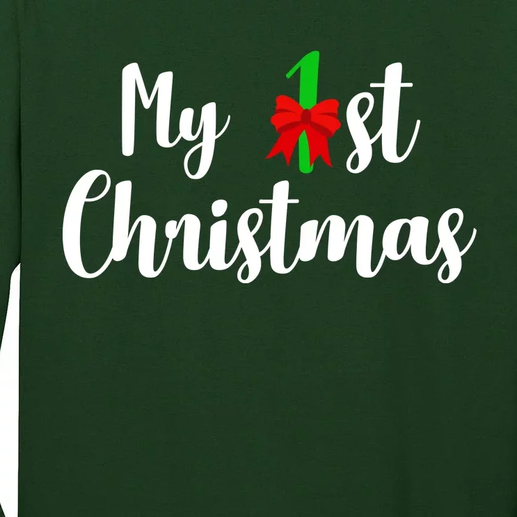 My 1st Christmas Tall Long Sleeve T-Shirt