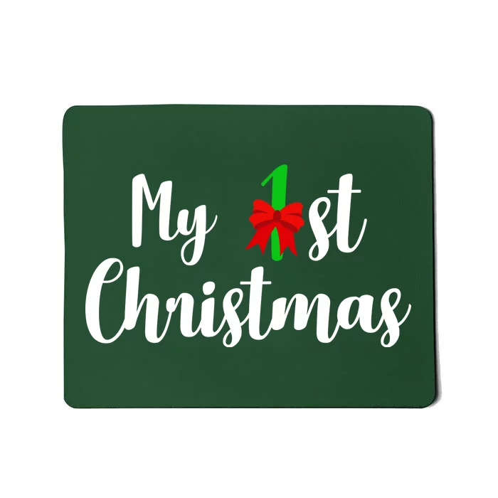 My 1st Christmas Mousepad