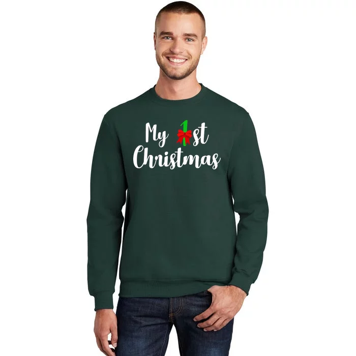 My 1st Christmas Tall Sweatshirt