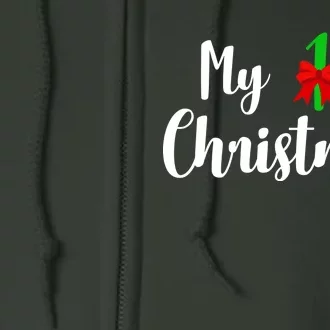 My 1st Christmas Full Zip Hoodie