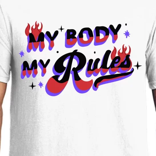 My Body My Rules Pajama Set