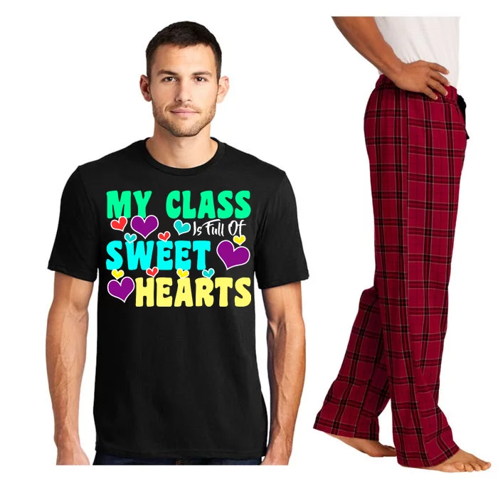 My Class Is Full Of Sweet Hearts Pajama Set