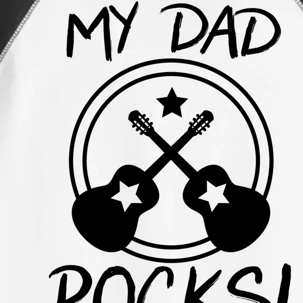 My Dad Rocks Toddler Fine Jersey T-Shirt