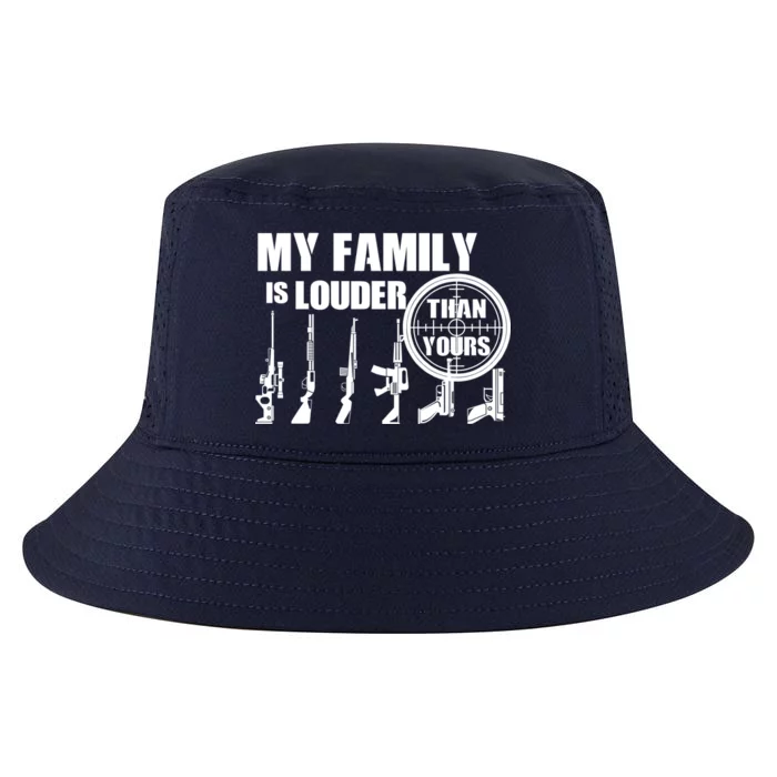 My Family Is Louder Than Yours Cool Comfort Performance Bucket Hat