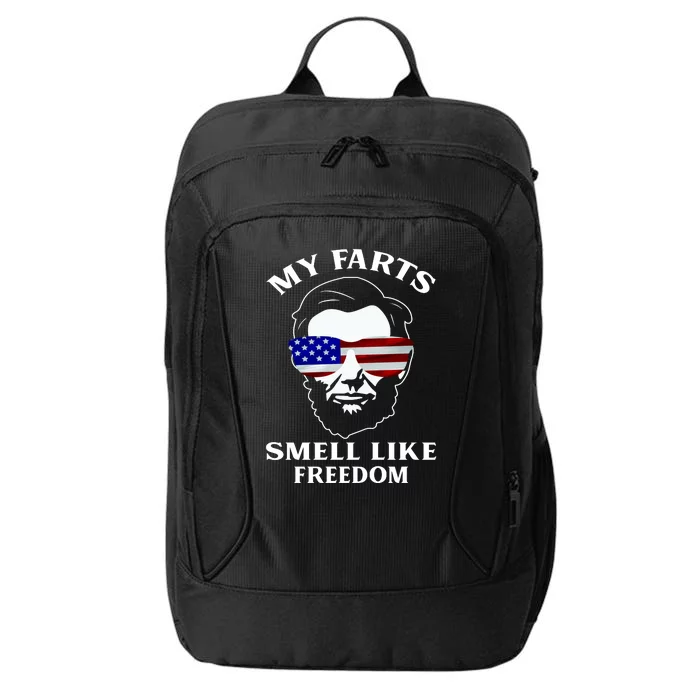 My Farts Smell Like Freedom Abraham Lincoln City Backpack