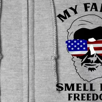 My Farts Smell Like Freedom Abraham Lincoln Full Zip Hoodie